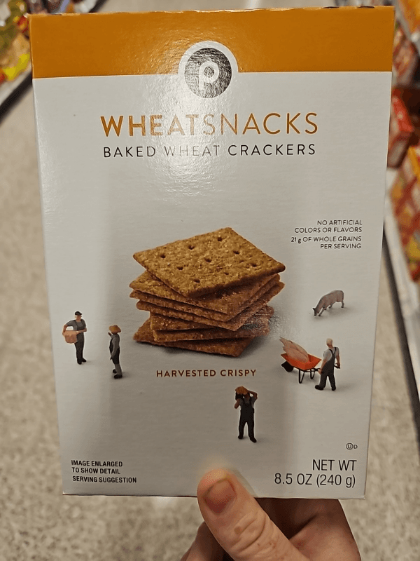 Publix Wheatsnacks Baked Wheat Crackers