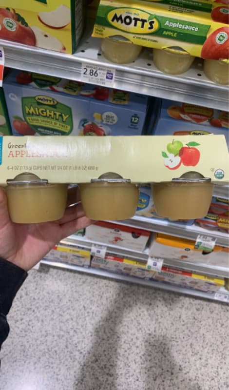 Greenwise Organic Applesauce