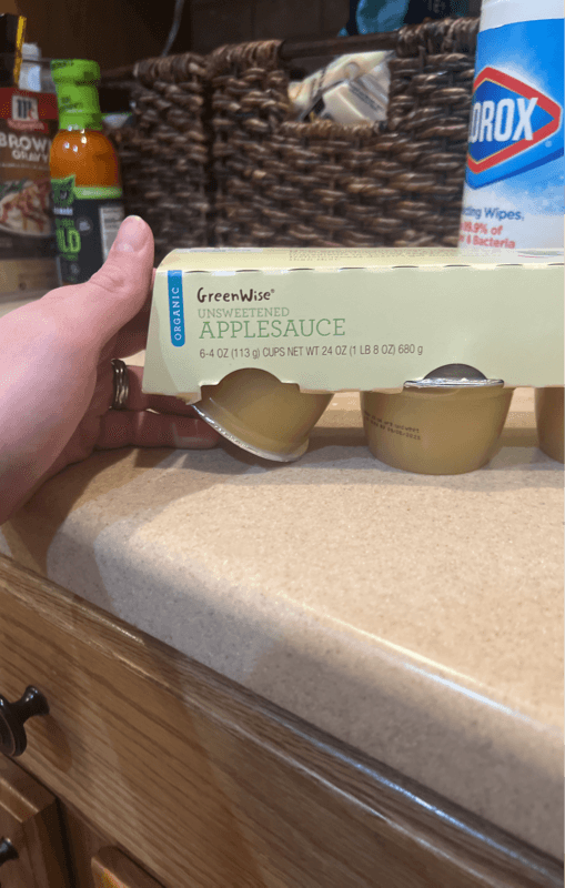 Greenwise Organic Unsweetened Applesauce