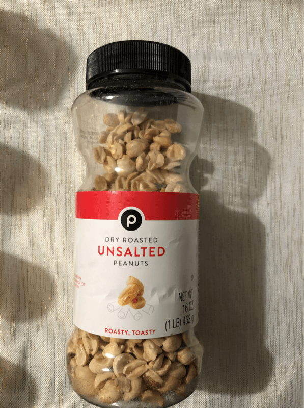 Publix Dry Roasted Unsalted Peanuts