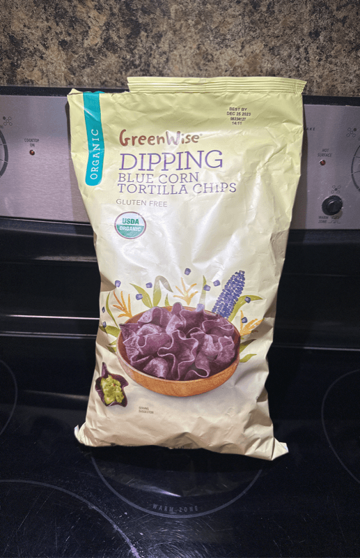 Greenwise Organic Dipping Blue Corn Tortilla Chips