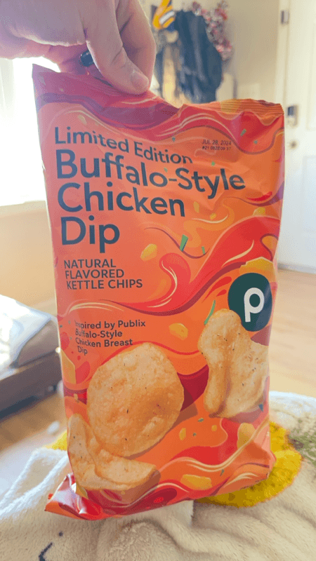 Publix Kettle Chips Buffalo-Style Chicken Dip