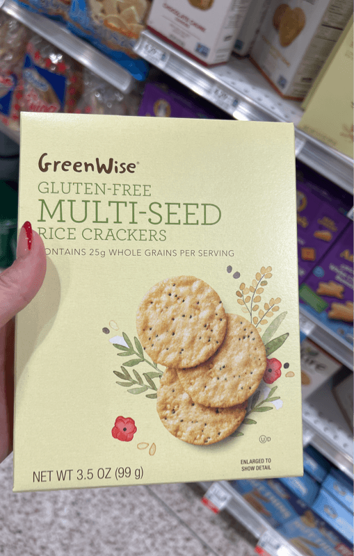 Greenwise Gluten-Free Multi-Seed Rice Crackers