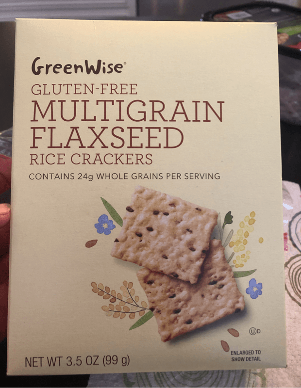 Greenwise Gluten-Free Multigrain Flaxseed Rice Crackers