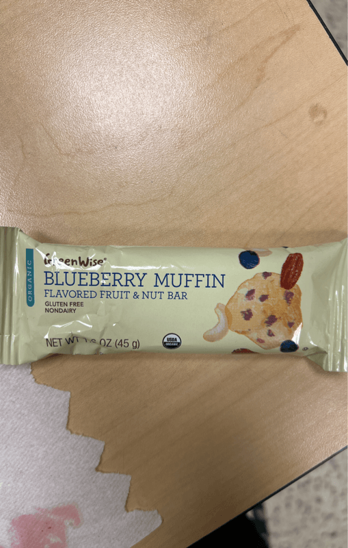 Greenwise Blueberry Muffin Flavored Fruit & Nut Bar