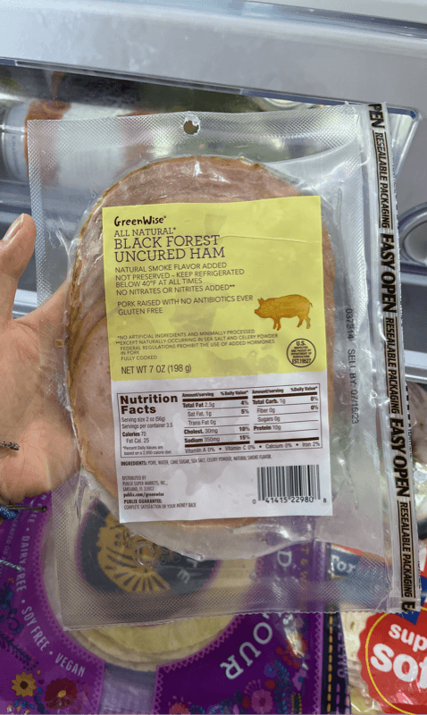 Greenwise Black Forest Uncured Ham