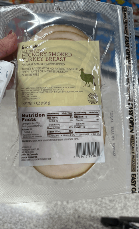 Greenwise All Natural Hickory Smoked Turkey Breast