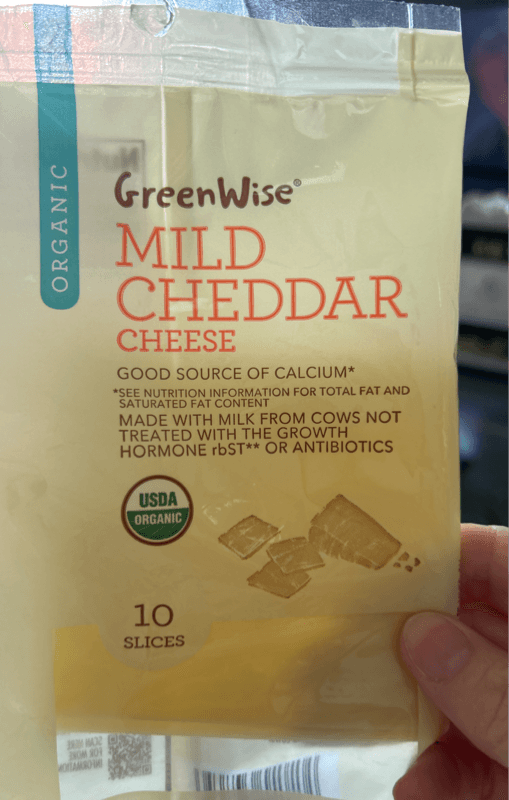 Greenwise Mild Cheddar Cheese
