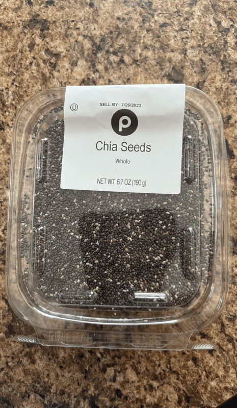 Publix Chia Seeds