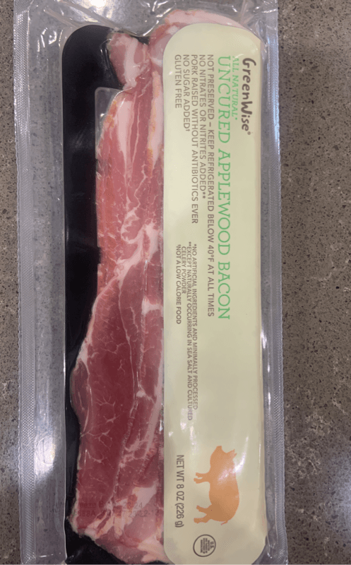 Greenwise All Natural Uncured Applewood Bacon