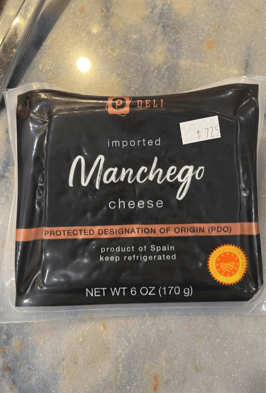 Publix Deli Imported Manchego Cheese