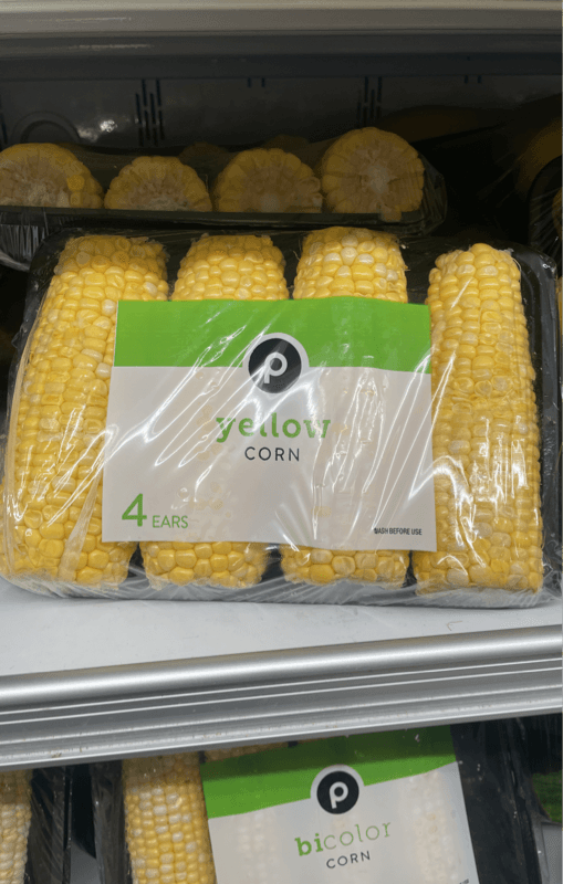 Publix Yellow Corn 4 Ears