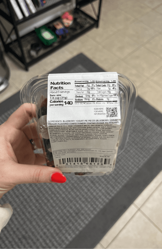 Publix Blueberry Toffee Almond Snack Mix