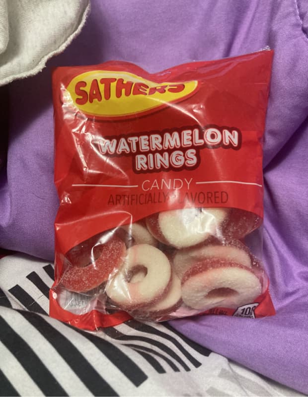 Sathers Watermelon Rings Candy