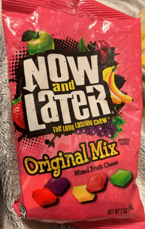Now And Later Original Mix Mixed Fruit Chews