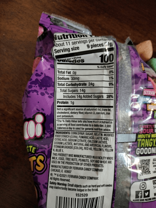 Trolli Sour Brite Hearts