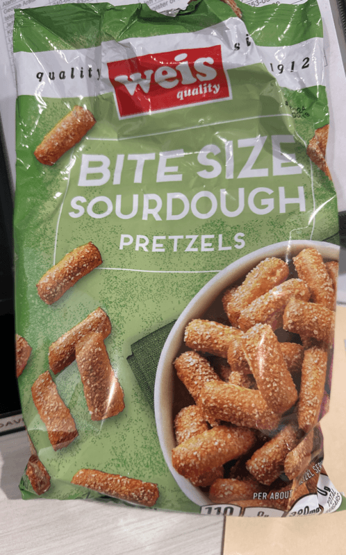 Weis Quality Bite Size Sourdough Pretzels
