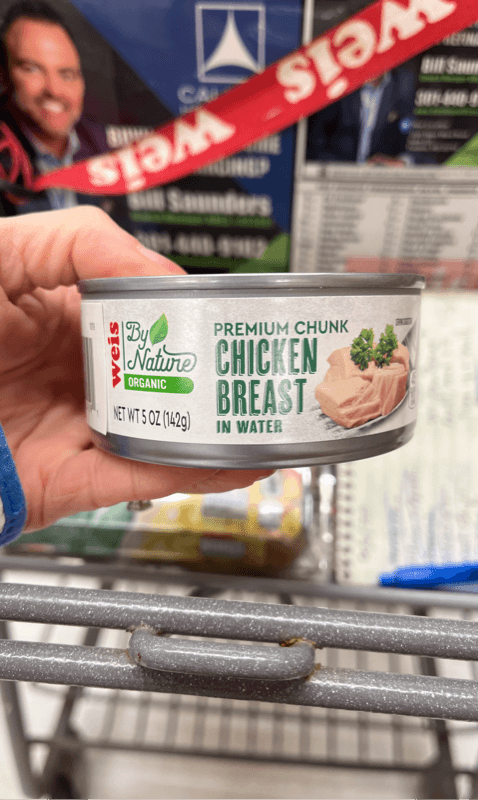 Weis By Nature Organic Premium Chunk Chicken Breast In Water