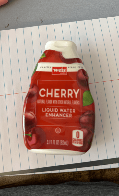 Weis Cherry Liquid Water Enhancer