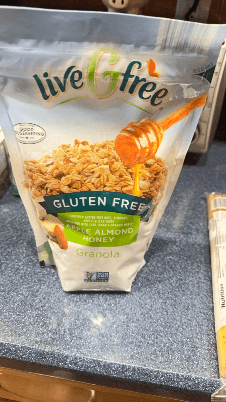 Live G Free Apple Almond Honey Granola