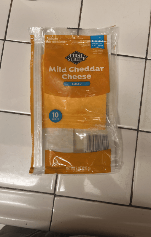 First Street Sliced Mild Cheddar Cheese