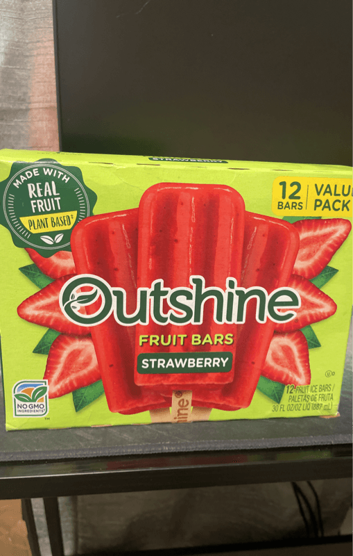 Outshine Strawberry Fruit Bars