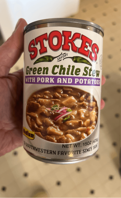 Stokes Green Chile Stew With Pork And Potatoes