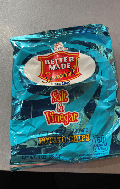 Better Made Special Salt & Vinegar Flavored Potato Chips