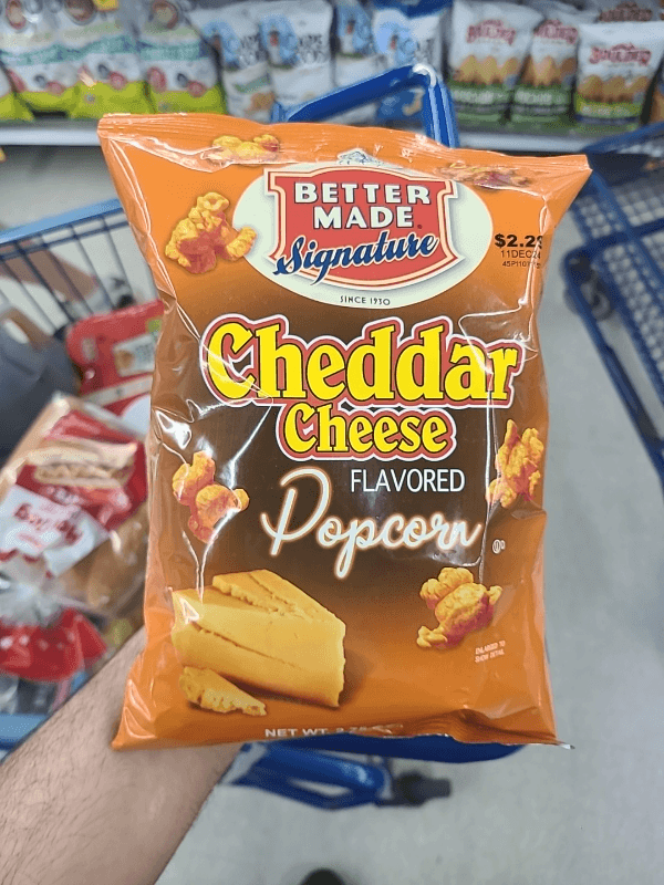 Better Made Signature Cheddar Cheese Popcorn