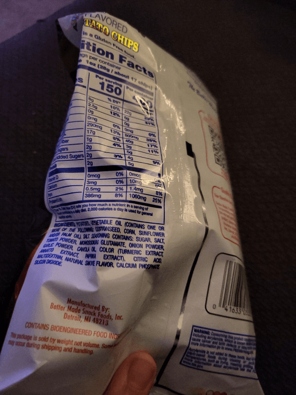 Better Made Sweet Bbq Potato Chips