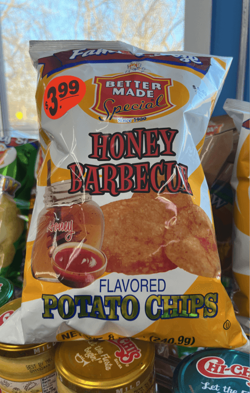Better Made Special Honey Barbecue Flavored Potato Chips