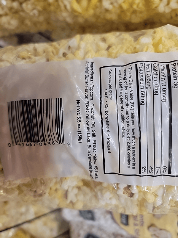 Market Basket Popcorn