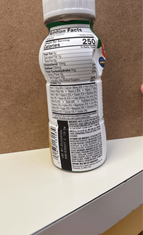 Nestle Boost High Protein Very Vanilla Nutritional Drink