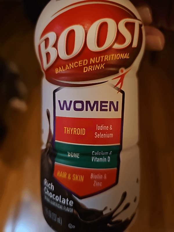 Nestle Boost Balanced Nutritional Drink For Women Rich Chocolate