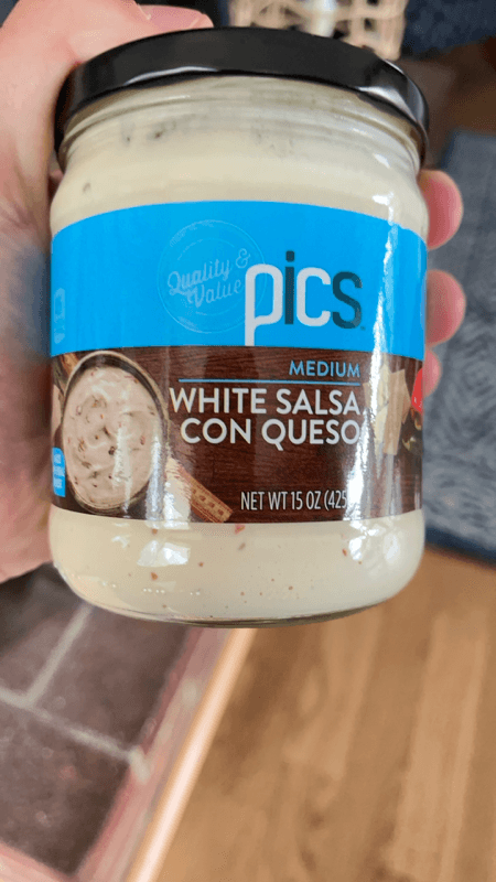 Pics White Salsa Con Queso Medium