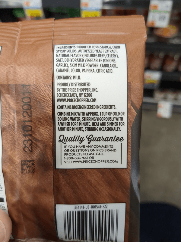 Pics Gravy Mix, Brown, Instant