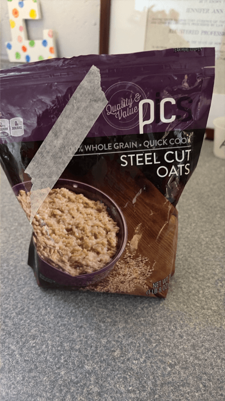 Pics Oats, Steel Cut, Quick Cook