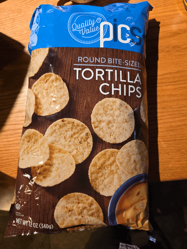 Pics Bite Sized Tortilla Chips