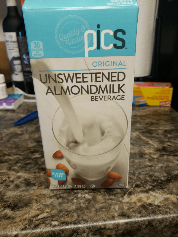 Pics Original Unsweetened Almondmilk
