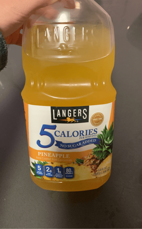 Langers Pineapple Juice Cocktail