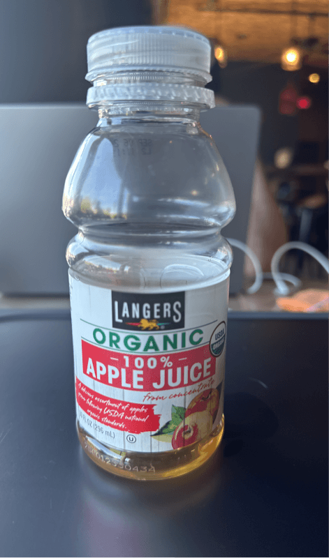 Langers Organic 100% Apple Juice