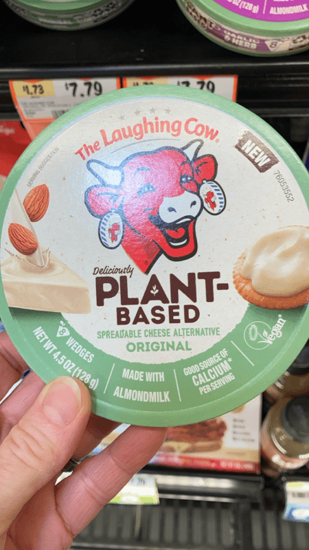 The Laughing Cow Deliciously Plant-Based Original Spreadable Cheese Alternative