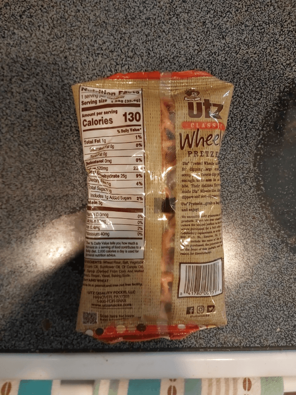 Utz Classic Wheels Pretzels