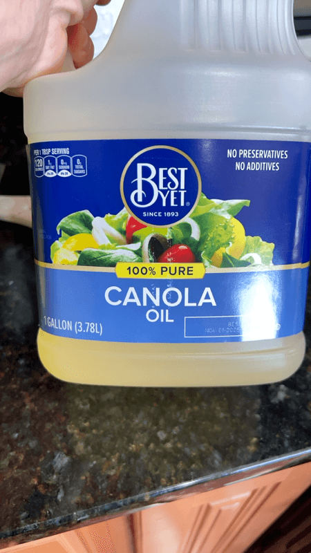 Best Yet 100% Pure Canola Oilv