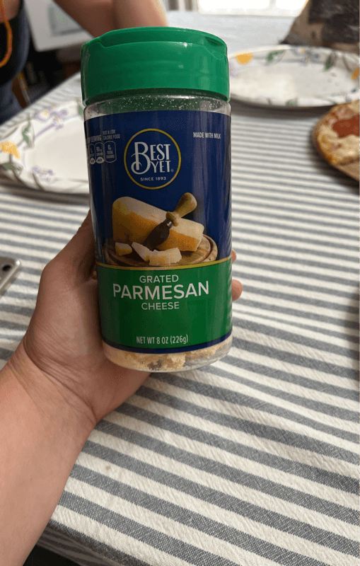 Best Yet Grated Parmesan Cheese