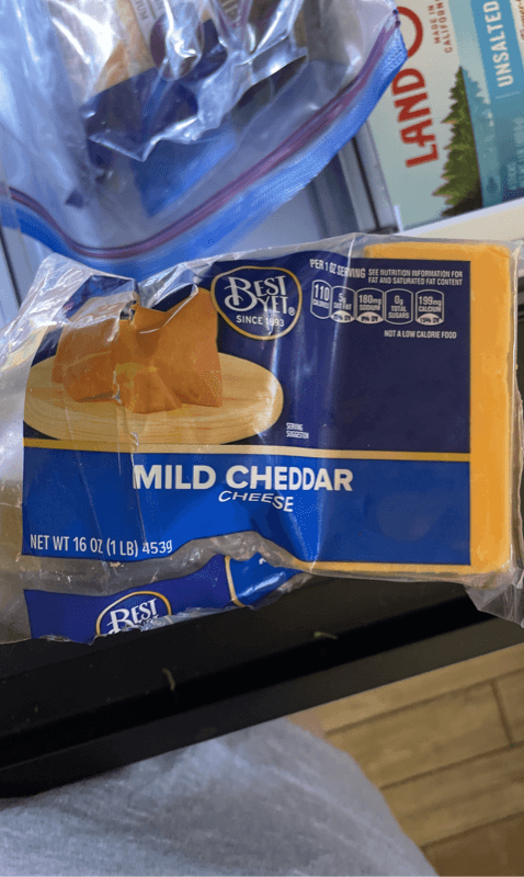 Best Yet Mild Cheddar Cheese