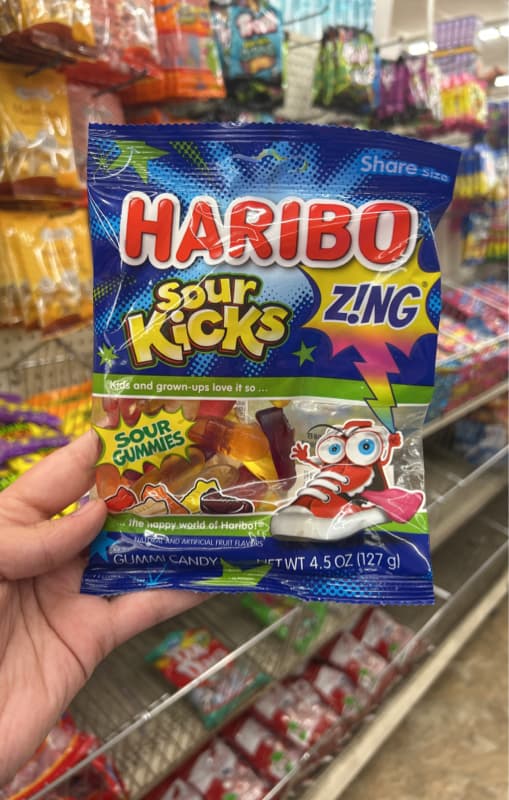 Haribo Sour Kicks Gummi Candy