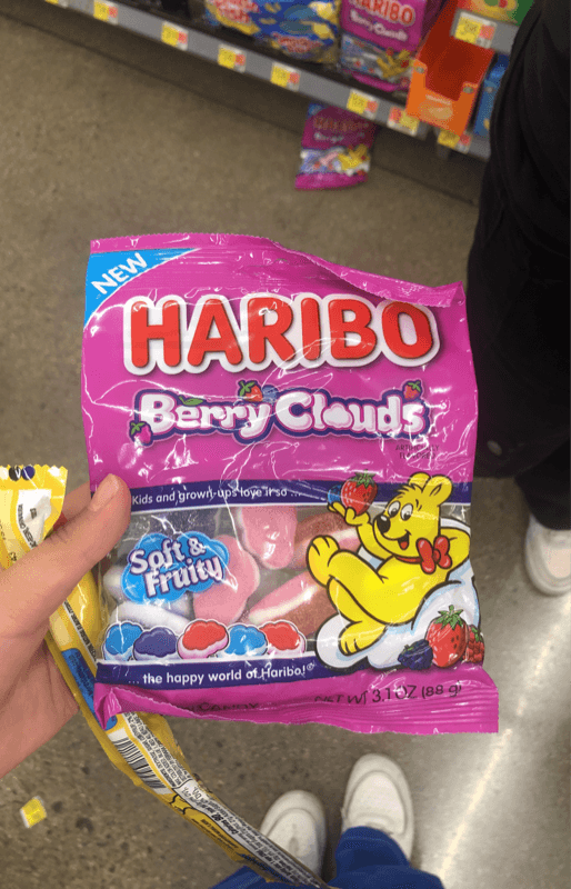 Haribo Berry Clouds Gummi Candy