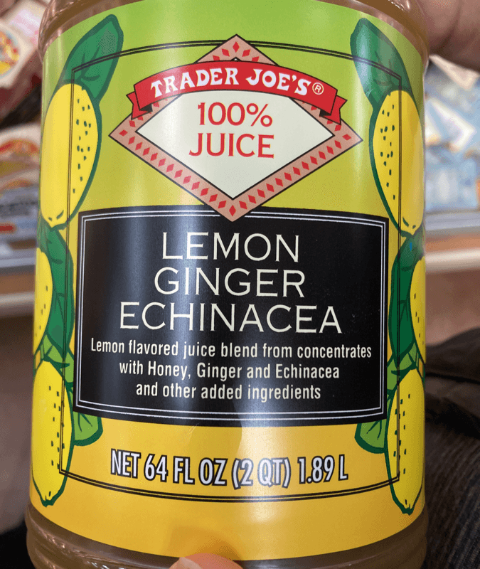 Trader Joe'S Lemon Ginger Echinacea