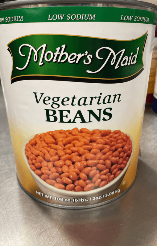 Mother'S Maid Vegetarian Beans (.) 3.06Kg